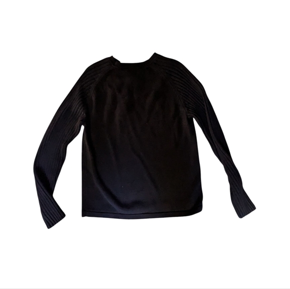 Armani Exchange Black V Neck Sweater - Picture 3 of 4